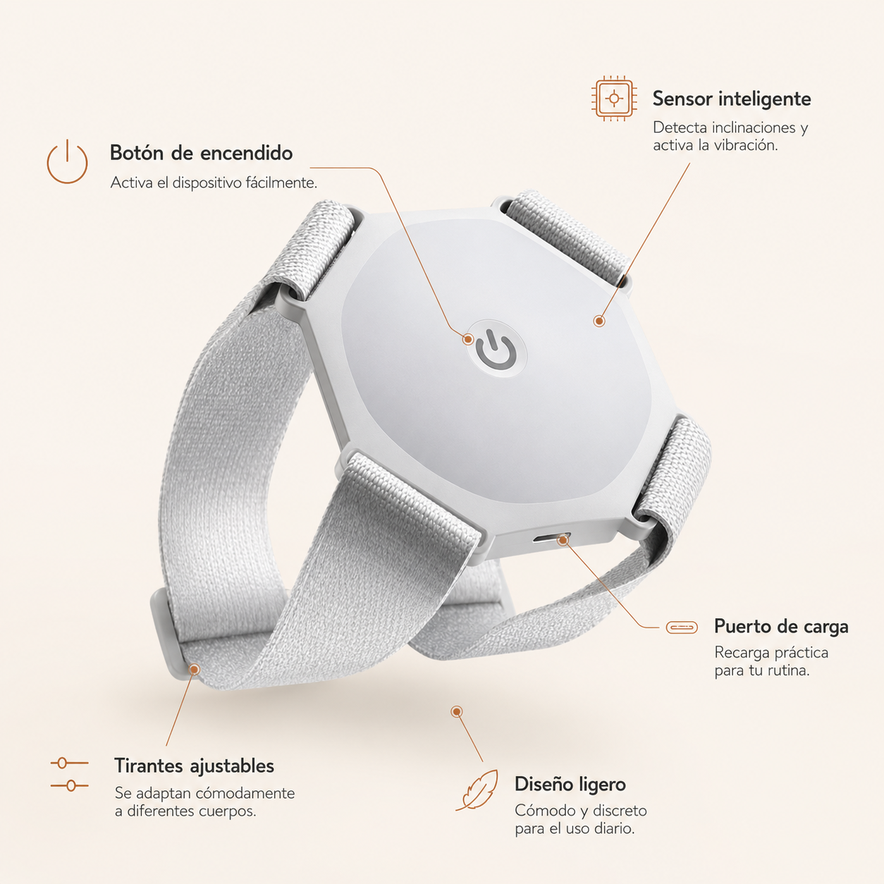 POSTURE™ Corrector Inteligente