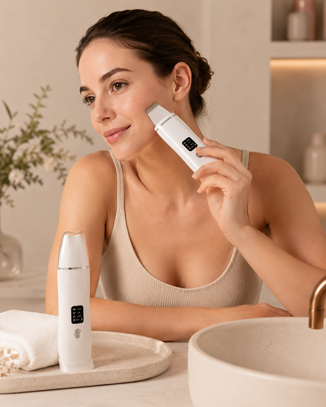 PURELIA™  Limpiador Ultrasónico Facial