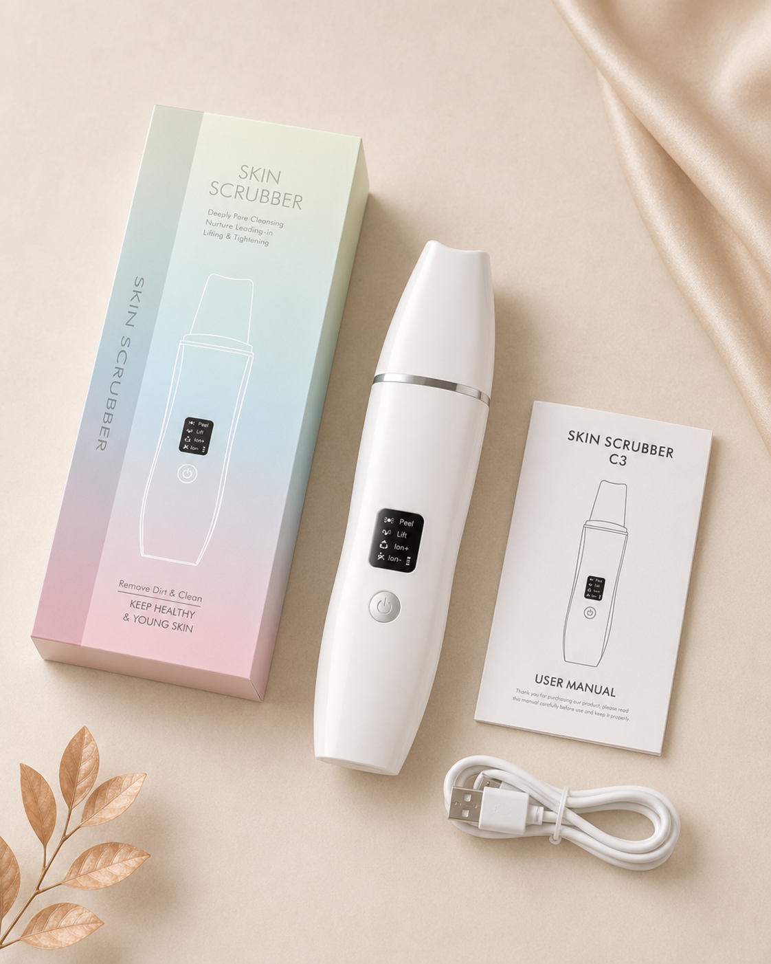 PURELIA™  Limpiador Ultrasónico Facial